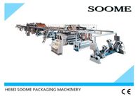 Cadena de producción automática de la cartulina acanalada máquina acanalada de la fabricación de cajas