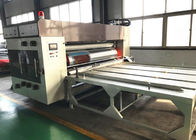 Máquina acanalada automática de la fabricación de cajas de Slotter del alimentador del papel de la impresora de cadena de Flexo